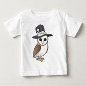 Birdorable Schleiereule-Hexe Baby T-shirt (Vorderseite)