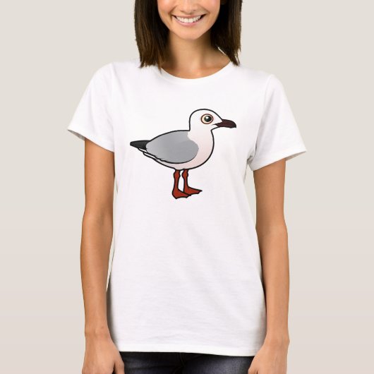 Birdorable-Schlender-Schädel T-Shirt (Vorderseite)