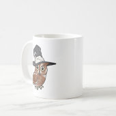 Birdorable Schrei-Eulen-Hexe Kaffeetasse (Vorderseite Links)
