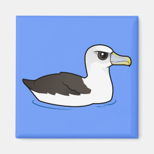 Birdorable schüchterner Albatros Magnet