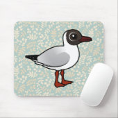 Birdorable schwarzköpfige Möve Mousepad (Mit Mouse)