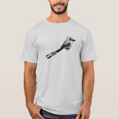 Birdorable Scissor-band Flychatcher an T-Shirt (Vorderseite)