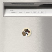 Birdorable Semipalmated Plover Magnet (In Situ (Geschirrspüler))