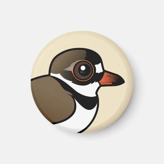 Birdorable Semipalmated Plover Magnet (Vorne)