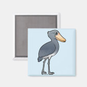 Birdorable Shoebill Magnet (Vorderseite/Rückseite)