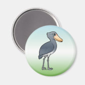 Birdorable Shoebill Magnet (Vorderseite/Rückseite)