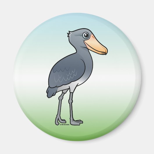 Birdorable Shoebill Magnet (Vorne)