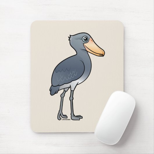 Birdorable Shoebill Mousepad (Mit Mouse)