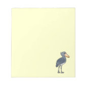 Birdorable Shoebill Notizblock (Vorderseite)