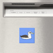 Birdorable Shy Albatross Magnet (In Situ (Geschirrspüler))