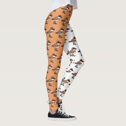 Birdorable Sibirische Sandplover Leggings (Rechts)