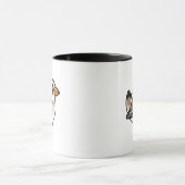 Birdorable Snow Bunting Tasse (Zentrum)