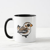 Birdorable Snow Bunting Tasse (Links)
