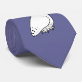 Birdorable Snowy Eule Krawatte (Gerollt)