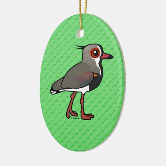 Birdorable Southern Lapwing Keramik Ornament (Links)