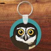 Birdorable Spectacable Owl Schlüsselanhänger (Vorderseite)