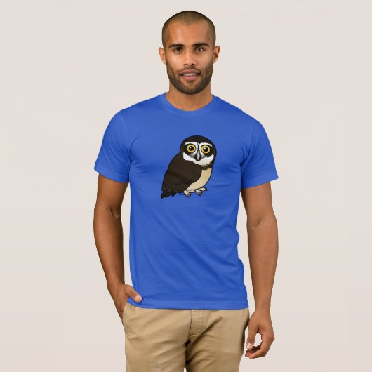 Birdorable Spectacled Eule T-Shirt (Vorne ganz)