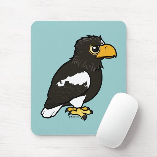 Birdorable Stellers Meer Eagle Mousepad (Mit Mouse)