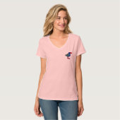 Birdorable Südinsel Takahe T-Shirt (Vorderseite Vollansicht)