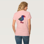 Birdorable Südinsel Takahe T-Shirt (Rückseite Vollansicht)