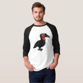 Birdorable südlicher GrundHornbill T-Shirt (Vorne ganz)