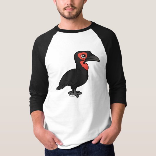 Birdorable südlicher GrundHornbill T-Shirt (Vorderseite)