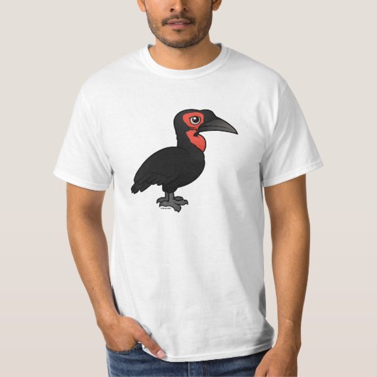 Birdorable südlicher GrundHornbill T-Shirt (Vorderseite)