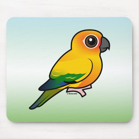 Birdorable Sun Parakeet Mousepad (Vorne)