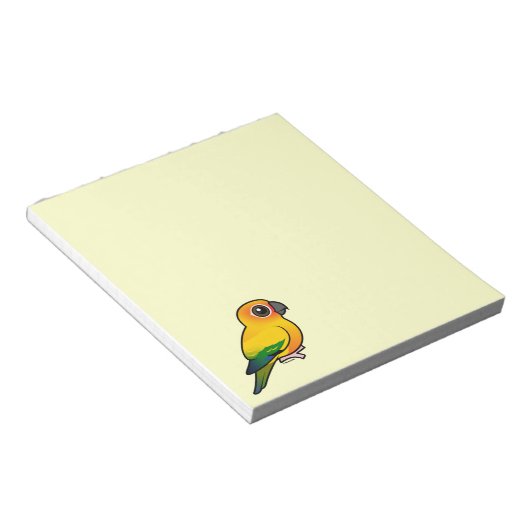Birdorable Sun Parakeet Notizblock (angewinkelt)