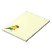 Birdorable Sun Parakeet Notizblock (Rotiert)
