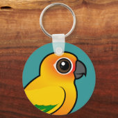 Birdorable Sun Parakeet Schlüsselanhänger (Vorderseite)