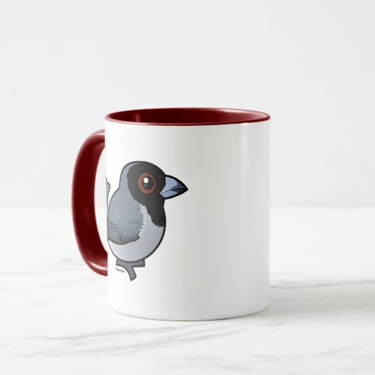 Birdorable Tanager Tasse (Vorderseite Links)