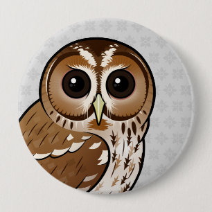Birdorable Tawny Eule Button