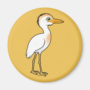 Birdorable Vieh-Reiher Magnet