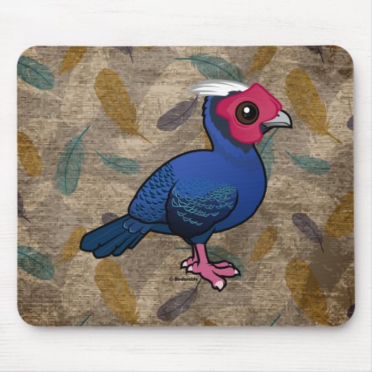 Birdorable Vietnam Pheasant Mousepad (Vorne)
