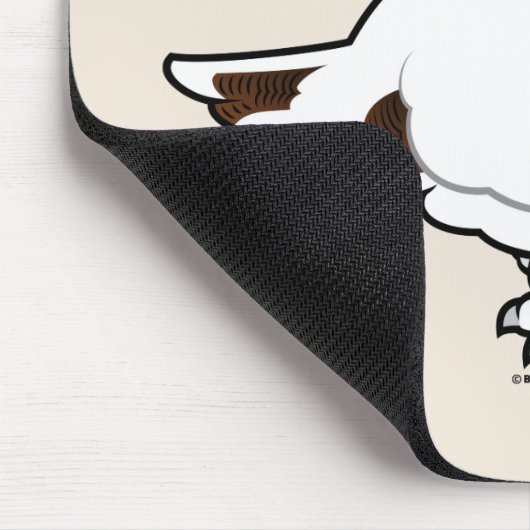 Birdorable Weide-Alpenschneehuhn, Sommermann Mousepad (Ecke)