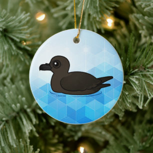 Birdorable Weihnachten Schwimmen Keramik Ornament
