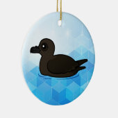 Birdorable Weihnachten Schwimmen Keramik Ornament (Rechts)