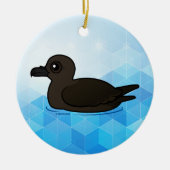 Birdorable Weihnachten Schwimmen Keramik Ornament (Vorne)