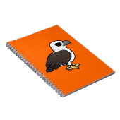 Birdorable Weiß-blähte Meer Eagle auf Notizblock (Rechte Seite)