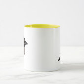 Birdorable Weißbrillenvogel Tasse (Zentrum)