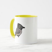 Birdorable Weißbrillenvogel Tasse (Vorderseite Links)
