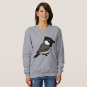 Birdorable Weißohrbülbül Sweatshirt (Vorne ganz)