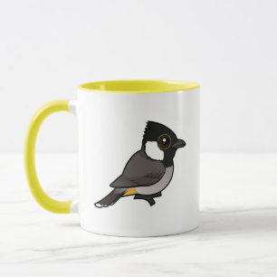 Birdorable Weißohrbülbül Tasse