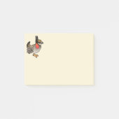 Birdorable wenig Grasland-Huhn Post-it Klebezettel (Vorderseite)