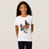 Birdorable wenig Grasland-Huhn T-Shirt (Vorne ganz)