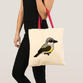 Birdorable WesternKingbird Tragetasche (Vorderseite (Produkt))