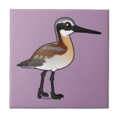 Birdorable Wilson's Phalarope Fliese (Vorderseite)