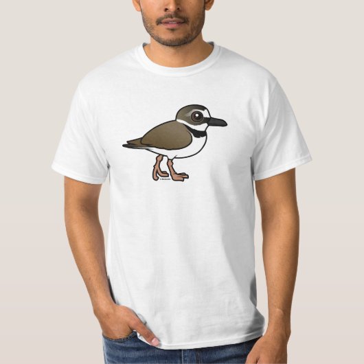 Birdorable Wilsons Regenpfeifer T-Shirt (Vorderseite)