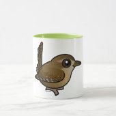 Birdorable Winter-Zaunkönig Tasse (Zentrum)